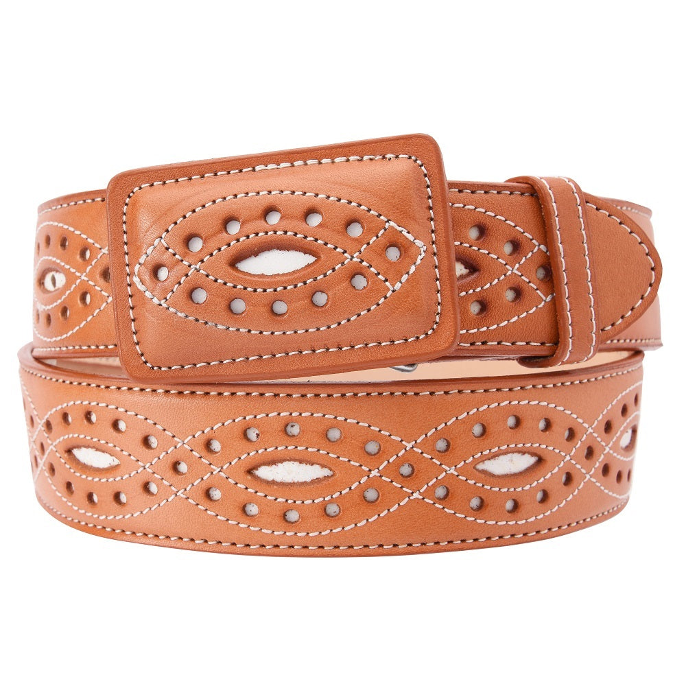 Cinto de Piel TM-14256 Leather Belt