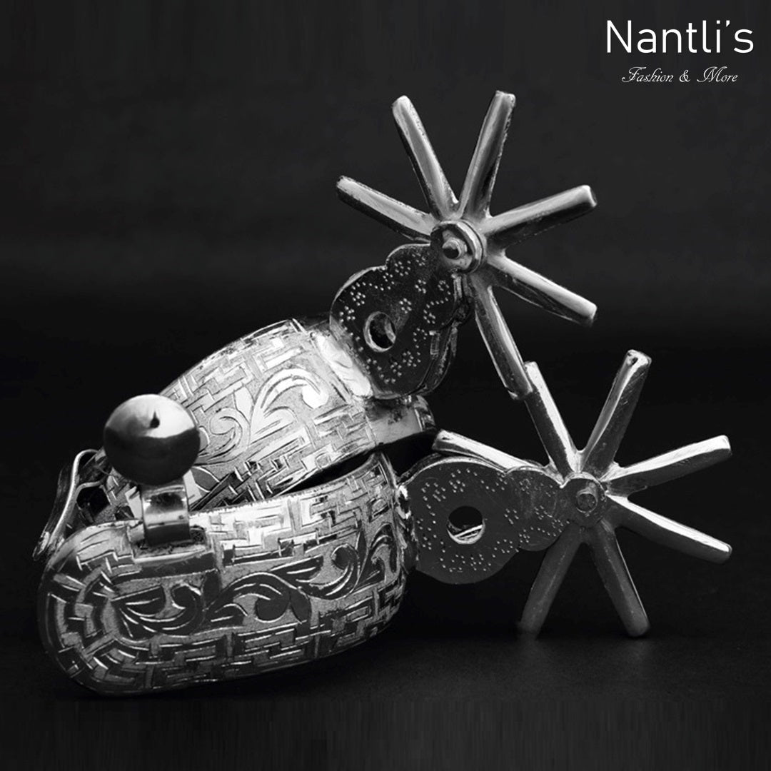 Espuelas Mexicanas TM-53112 Stainless Steel Spurs