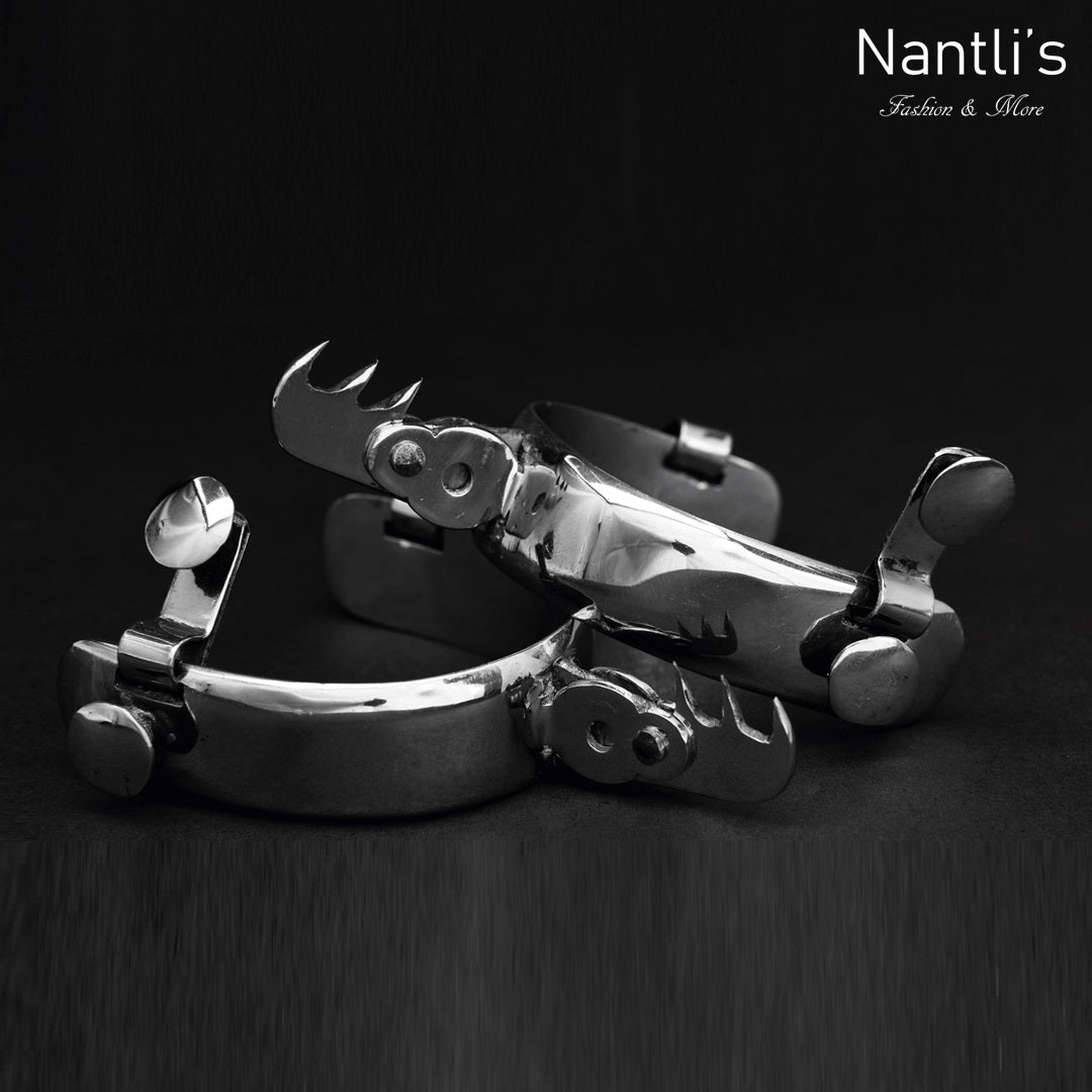 Espuelas Mexicanas TM-53514 Stainless Steel Spurs