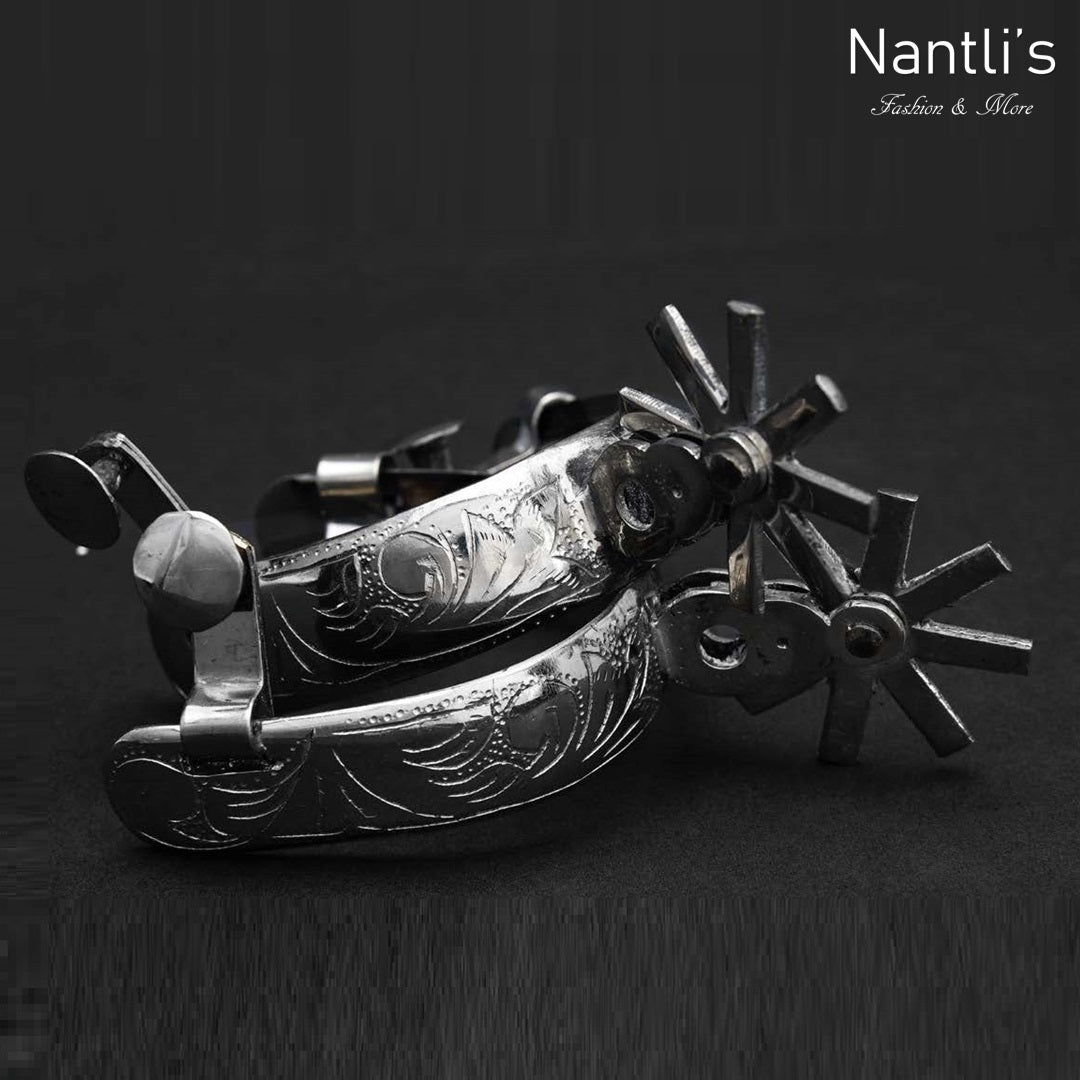 Espuelas Mexicanas TM-53525 Stainless Steel Spurs
