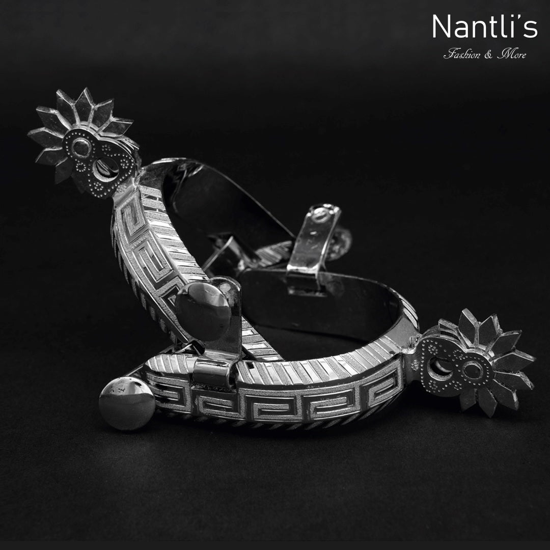 Espuelas Mexicanas TM-53527 Stainless Steel Spurs