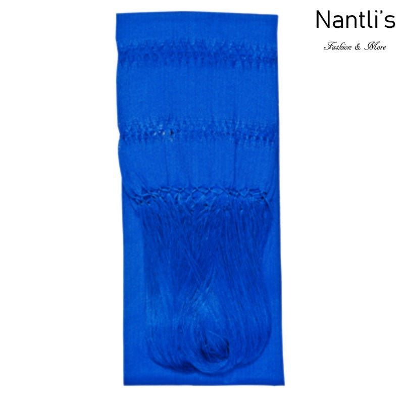 Rebozo Mexicano TM-75111-V Royal Blue Mexican Shawl