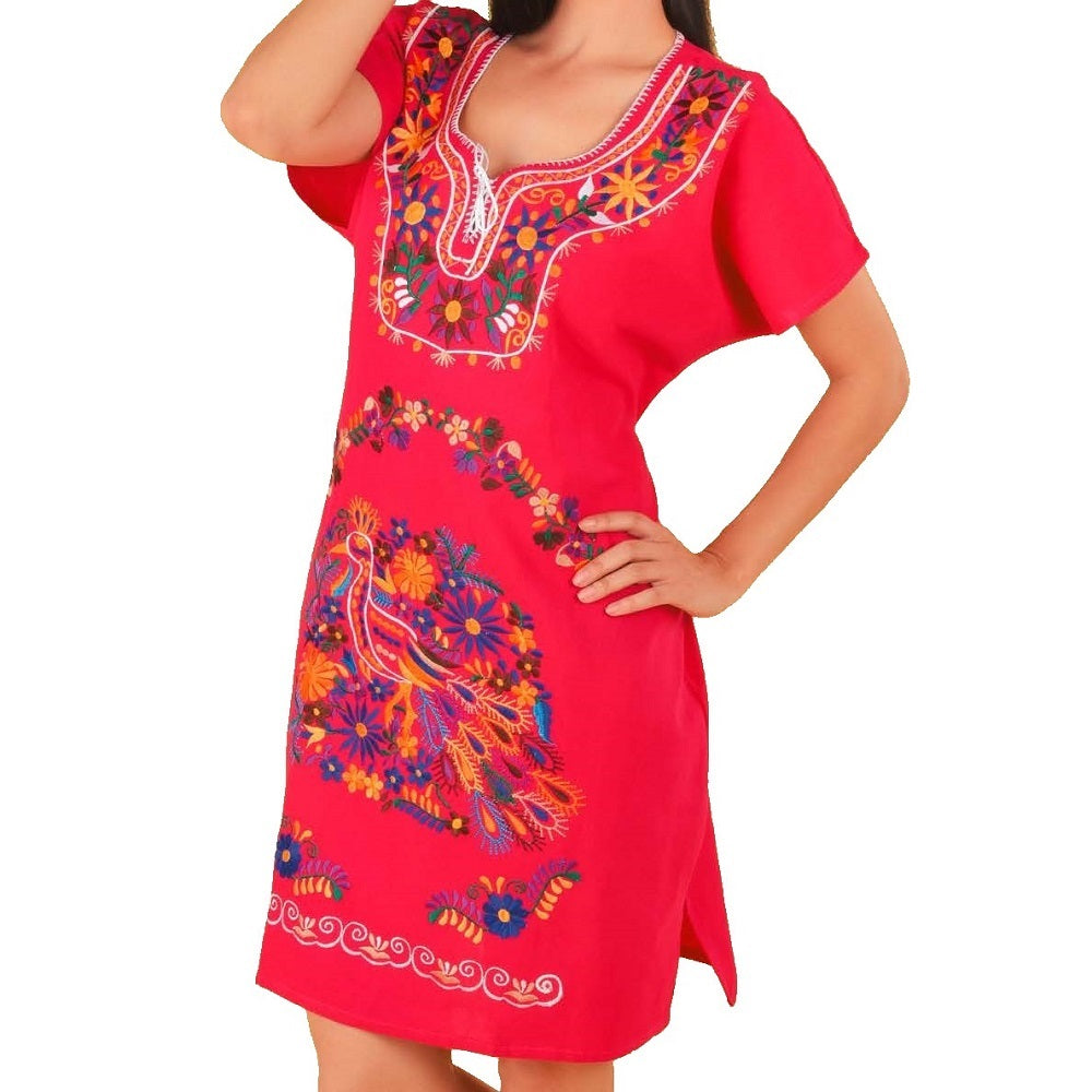 Vestido Bordado TM-77122 Embroidered Dress