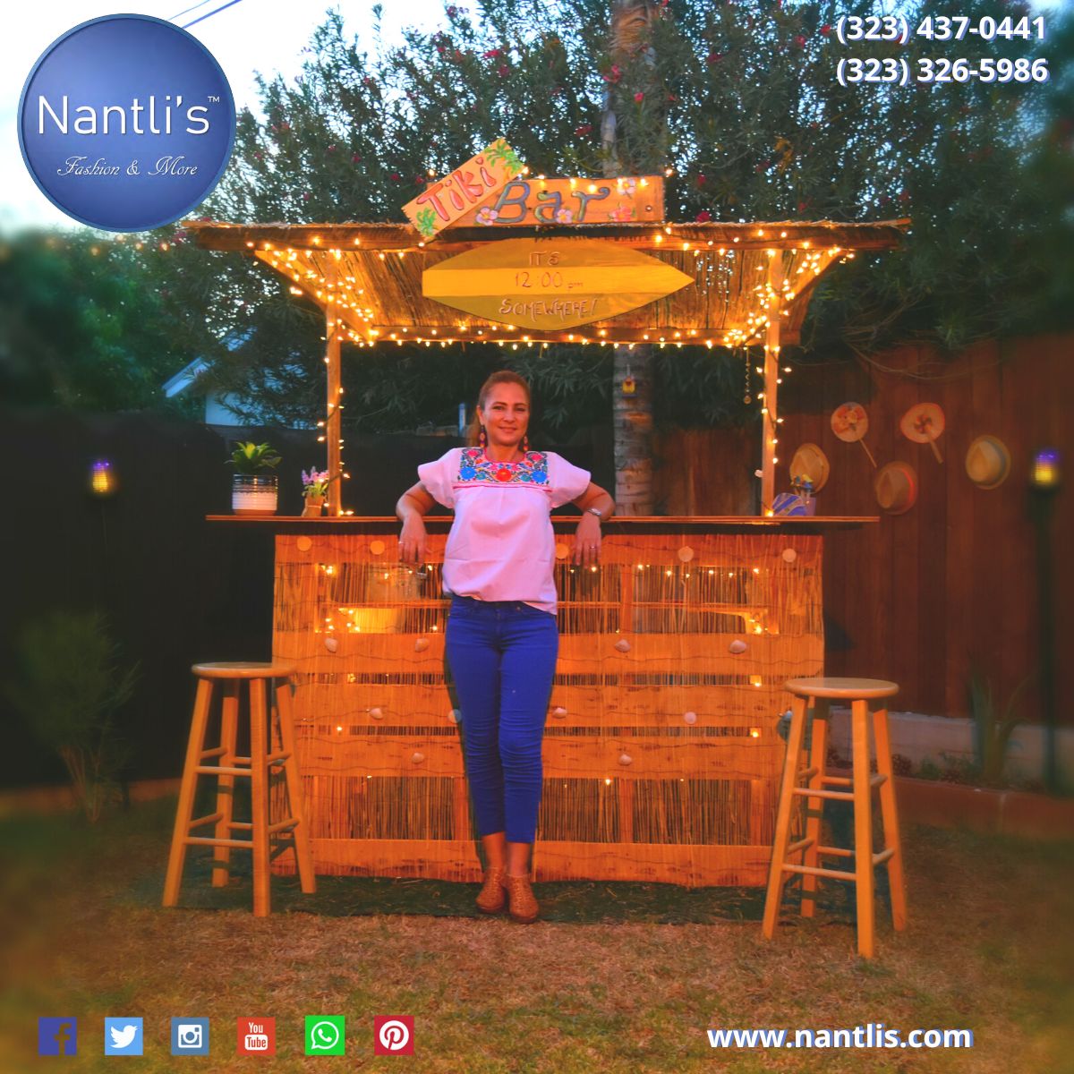 Blusa Bordada TM-77325 White Embroidered Blouse