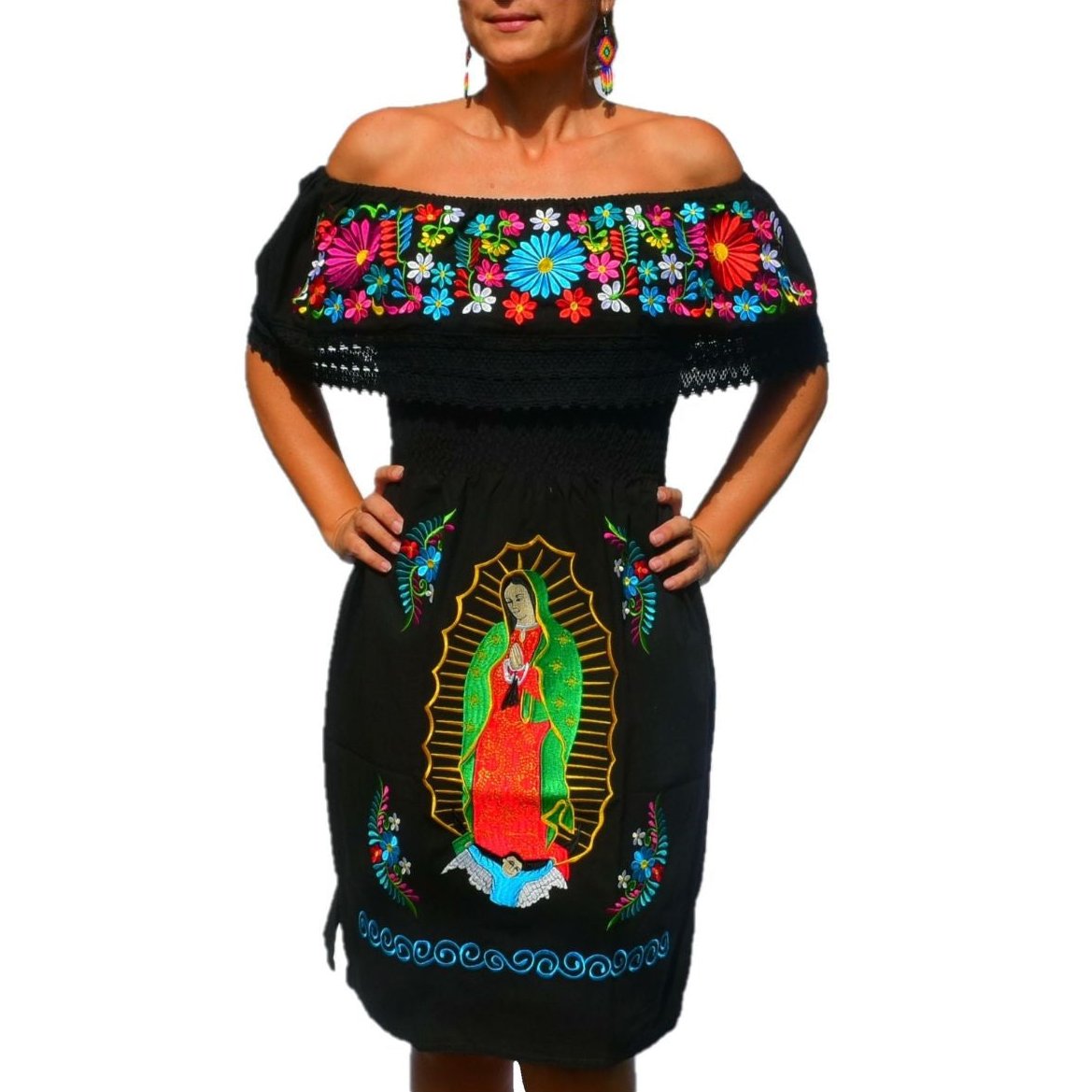 Vestido Bordado TM-77361 Embroidered Dress