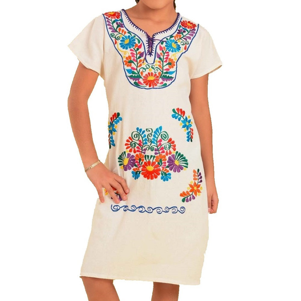 Vestido Bordado TM-77411 Embroidered Dress