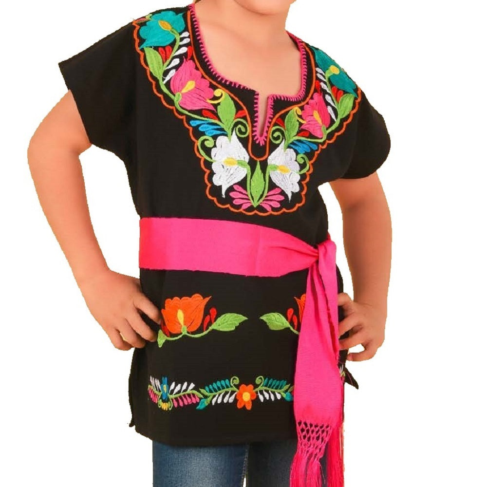 Blusa Bordada TM-77440 Embroidered Blouse