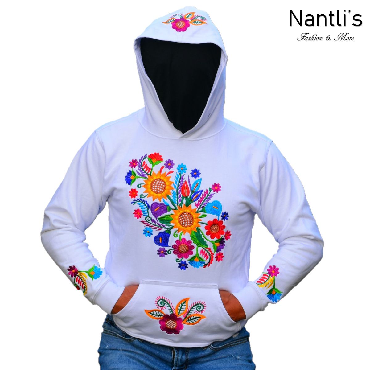 Sudadera para Mujer - TM-77601 White Hoodie for Women