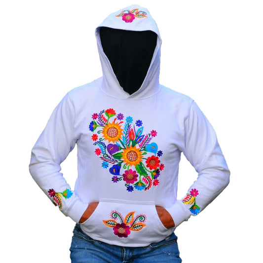 Sudadera para Mujer - TM-77601 White Hoodie for Women