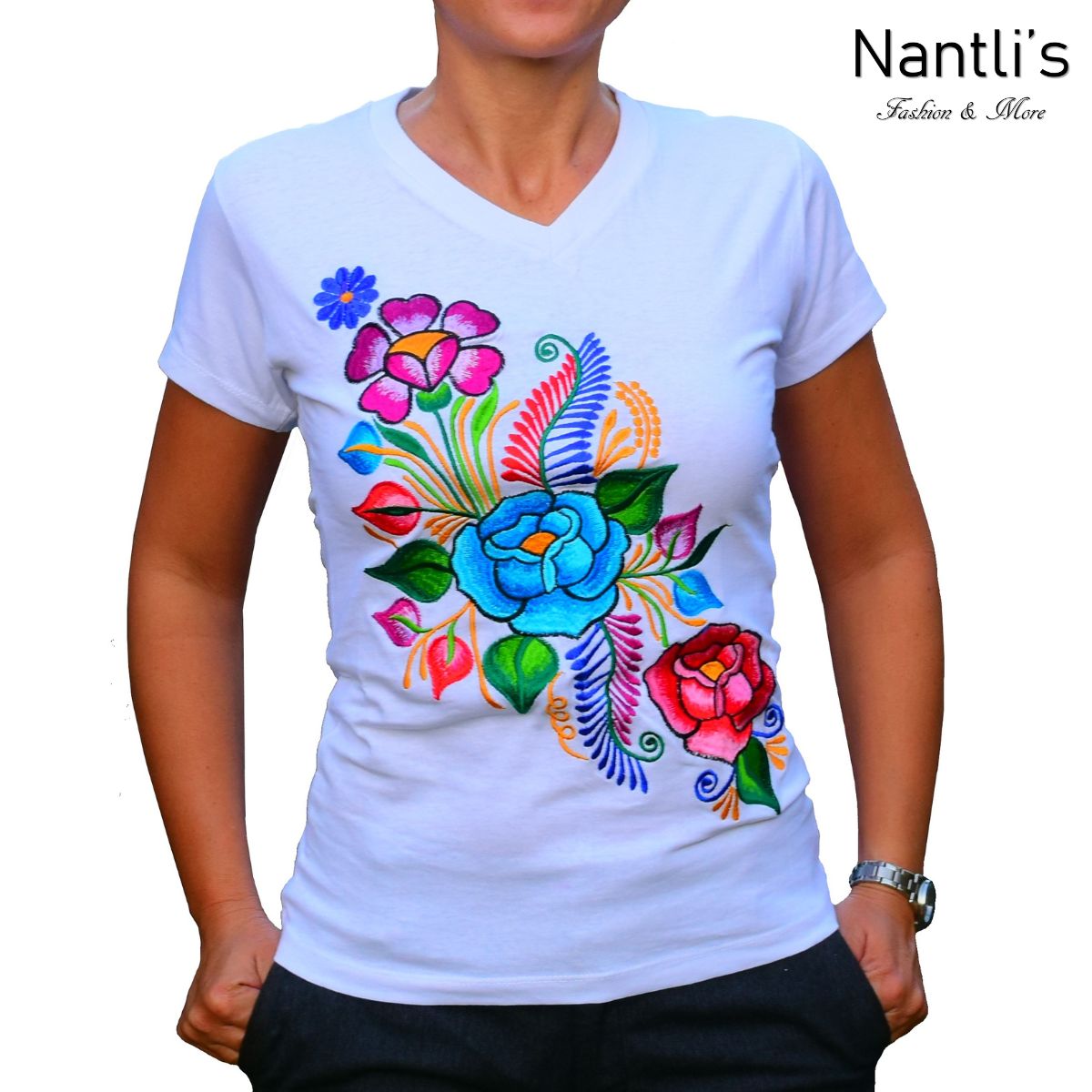 Playera para Mujer TM-79090 Women's T-Shirt – Nantli's - Online Footwear, Clothing and Accessories