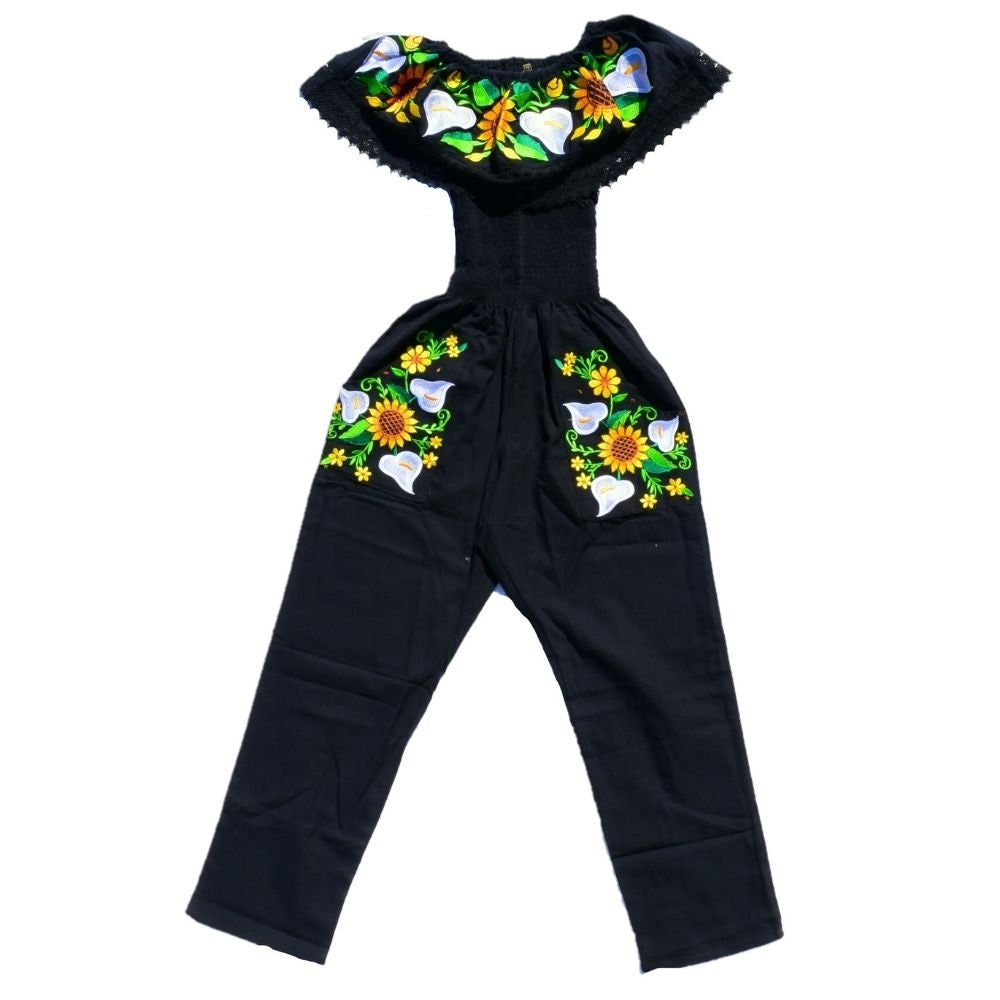 Palazzo Bordado Mexicano TM-JUMPER-3 Mexican Embroidered Jumper