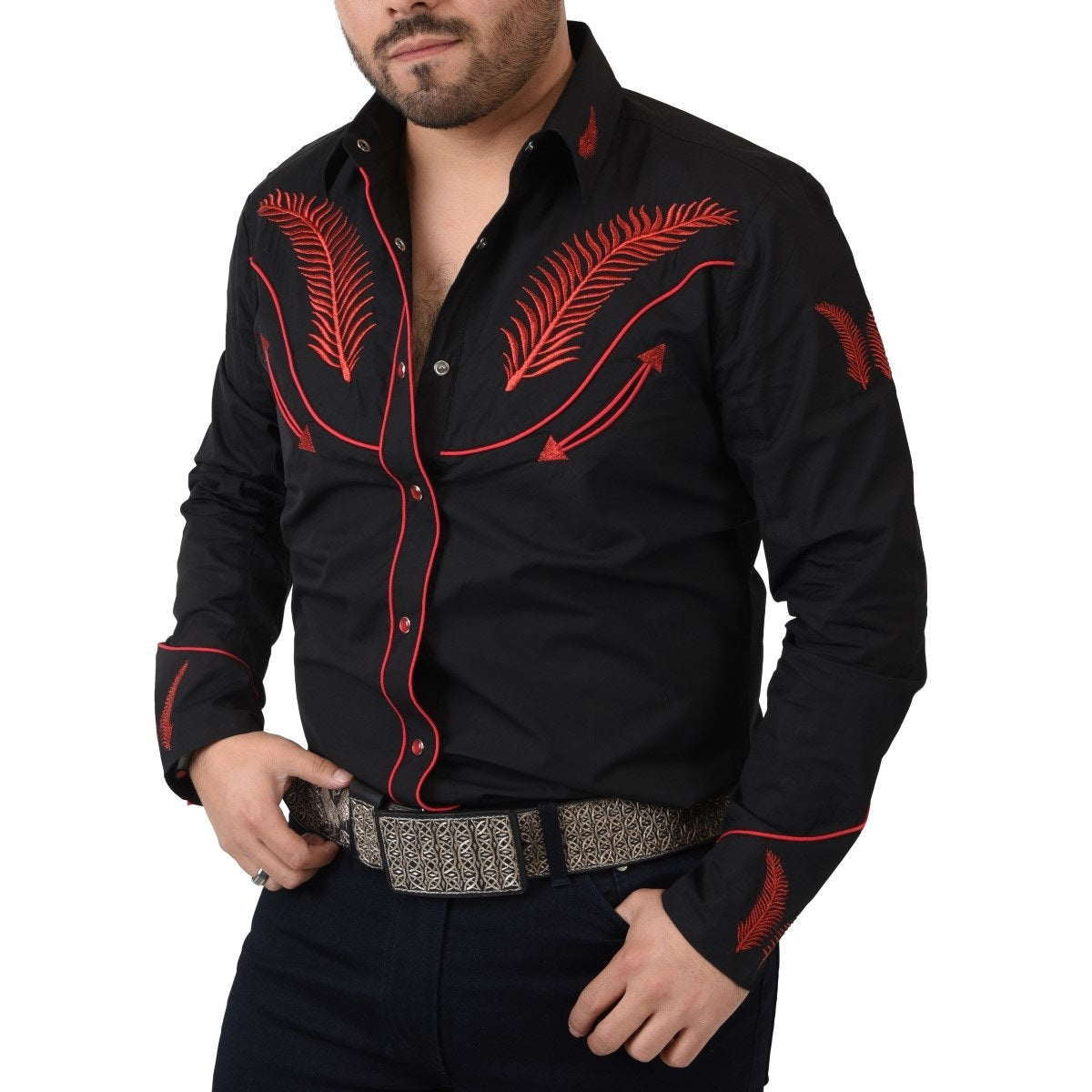 Camisa Charra para Hombre TM-WD0854 - Charro Shirt