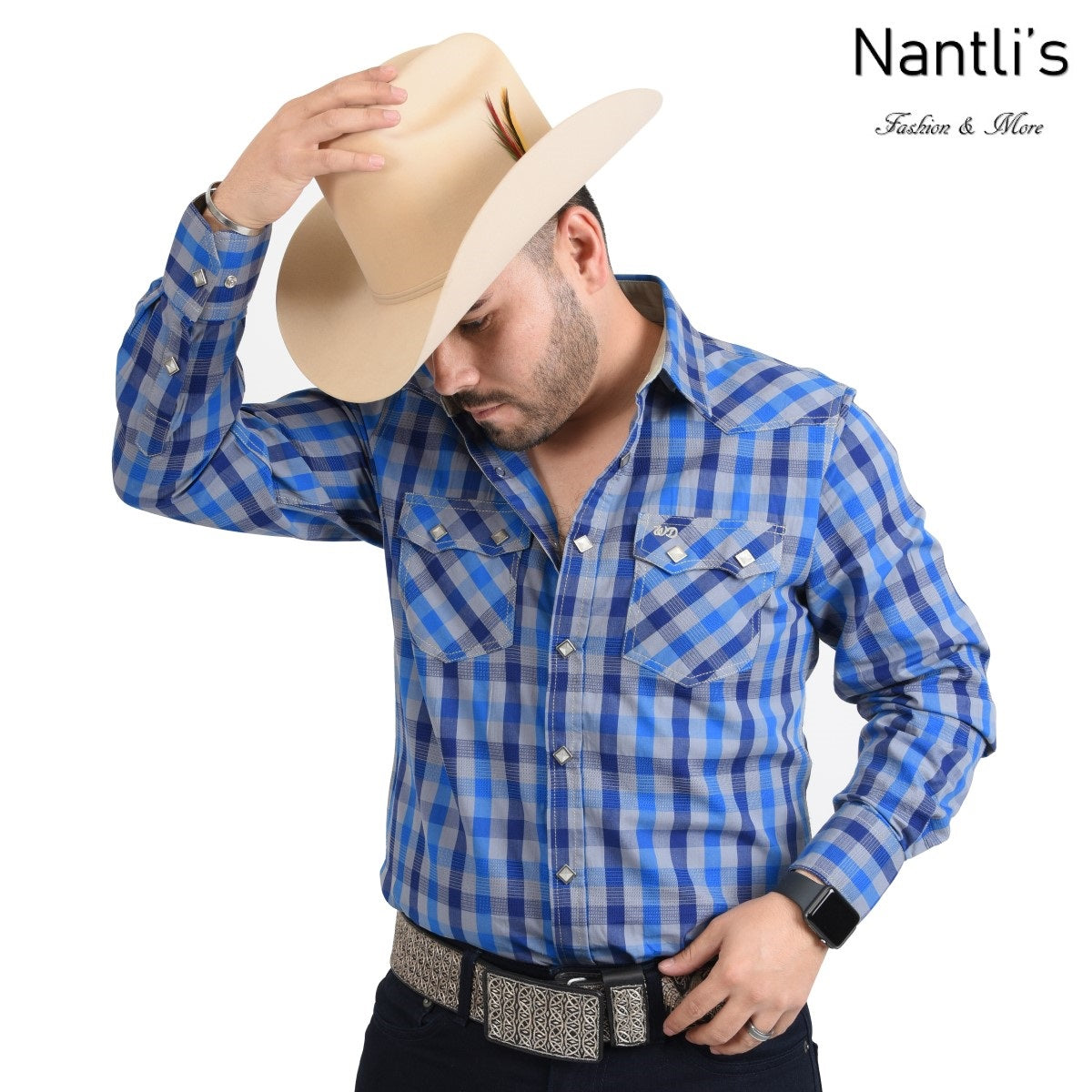 Camisa Vaquera para Hombre TM-WD0940 Western Shirt – Nantlis
