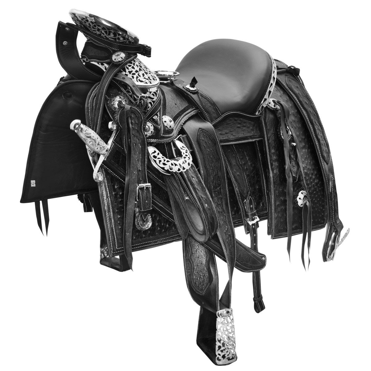 Silla de Montar para Caballo TM-WD1054-1025 Black - Horse Saddle
