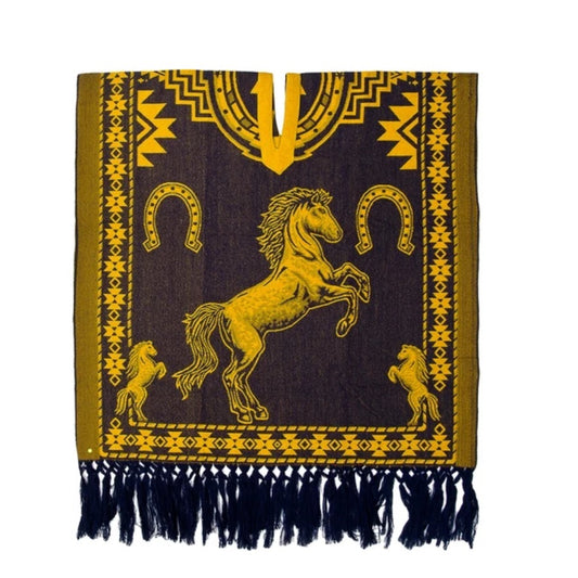 Jorongo Mexicano TM-93412 Mexican Poncho