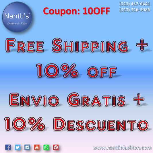 10% Off + Free Shipping