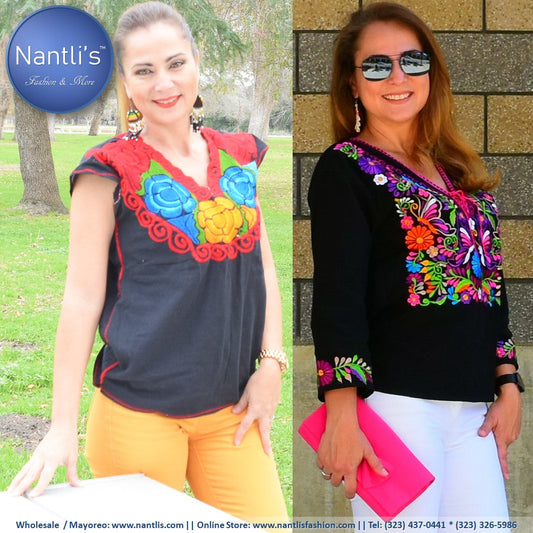 Embroidered Blouses For Women
