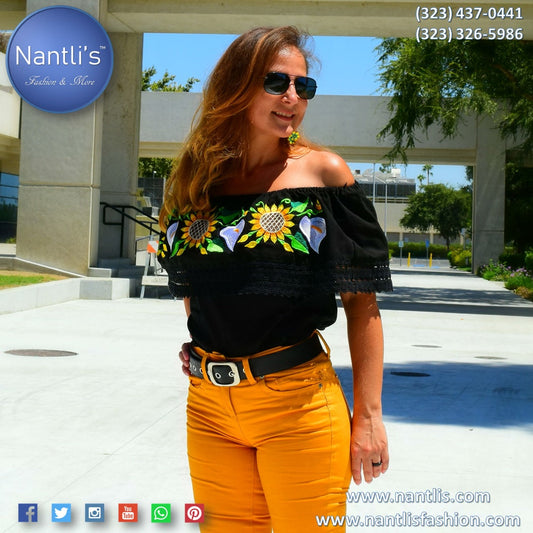 Blusas Finas Bordadas