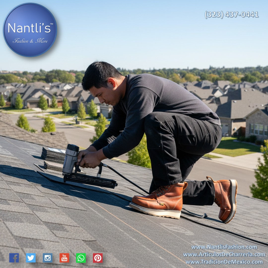 Specialized boots for roofers - only at Nantlis, and only within the United States.
