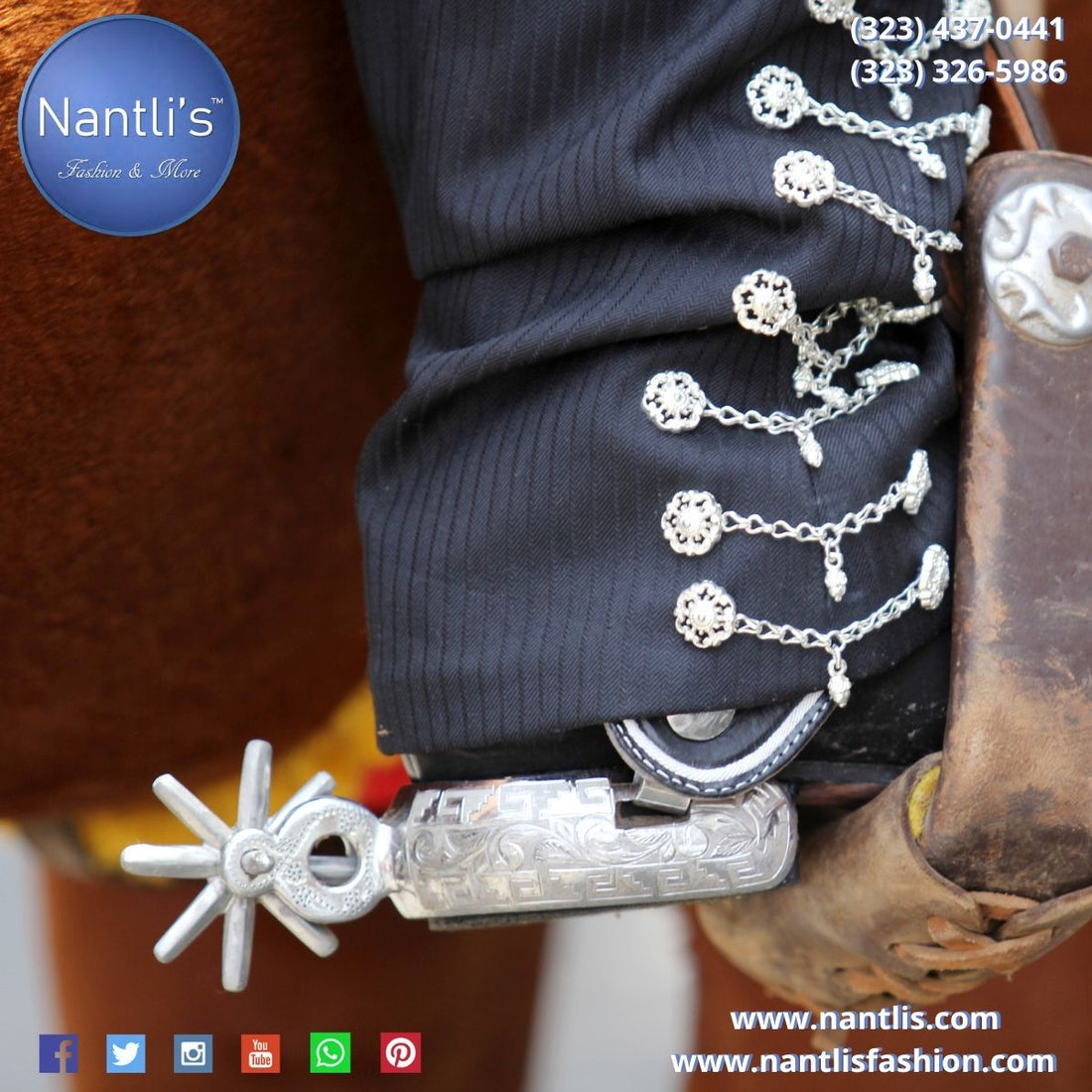 Boost Your Equestrian Skills with These Charro Spurs!