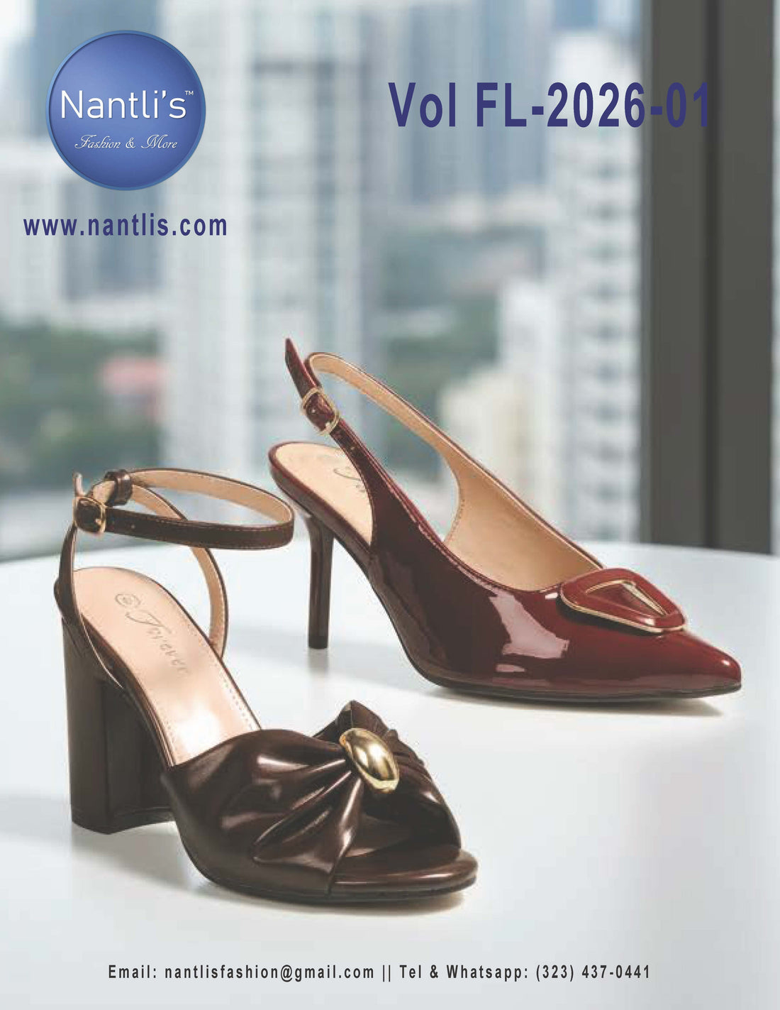 Catalogo Nantlis Vol FL-2026-01 Zapatos por Mayoreo Wholesale Shoes