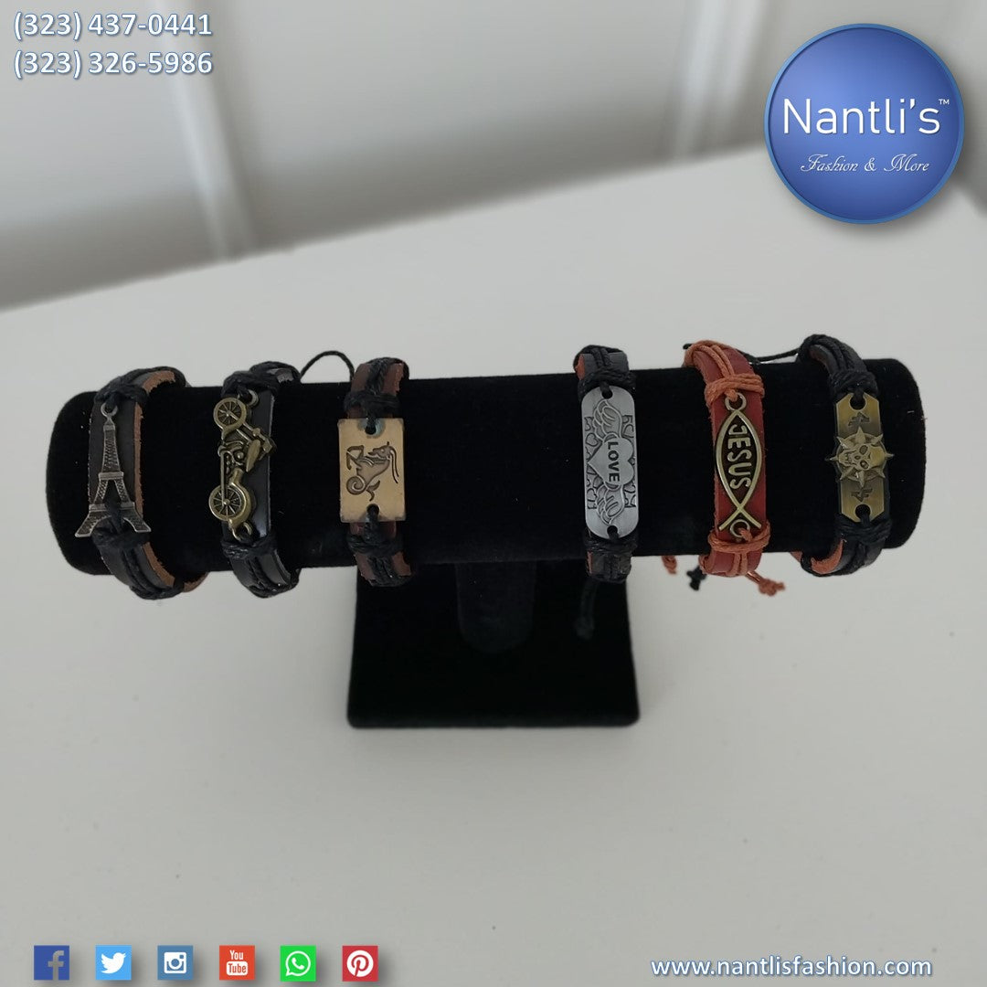 Pulseras de cuero en Estados Unidos