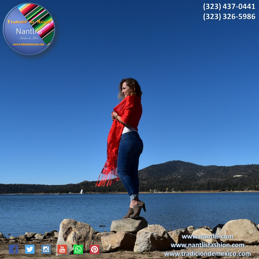 Rebozos Mexicanos de seda