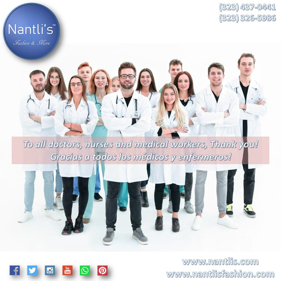 Gracias Medicos y Enfermeros Thank You doctors nurses and medical workers