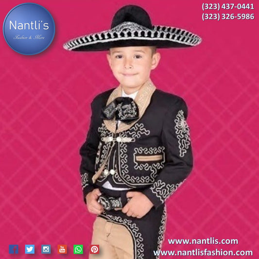 Trajes de Charro para Niños y Vestidos de Presentacion para niñas