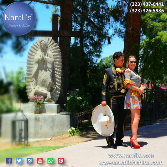 Trajes de Charro para hombres y Rebozos para Mujer