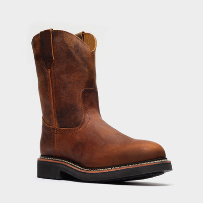 Rancher Work Boots BA-117 Crazy Brown Botas de trabajo vaqueras