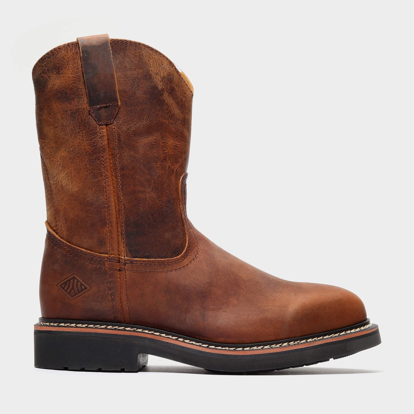 Rancher Work Boots BA-117 Crazy Brown Botas de trabajo vaqueras