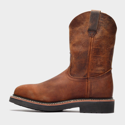 Rancher Work Boots BA-117 Crazy Brown Botas de trabajo vaqueras