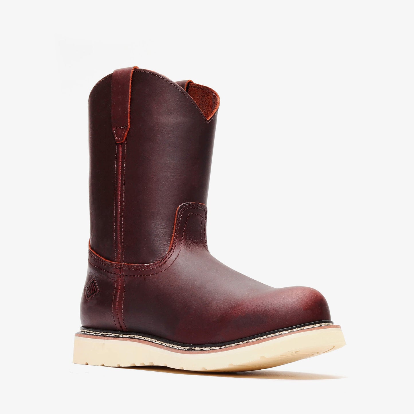 Rancher Work Boots BA-142 Burgundy Botas de trabajo vaqueras