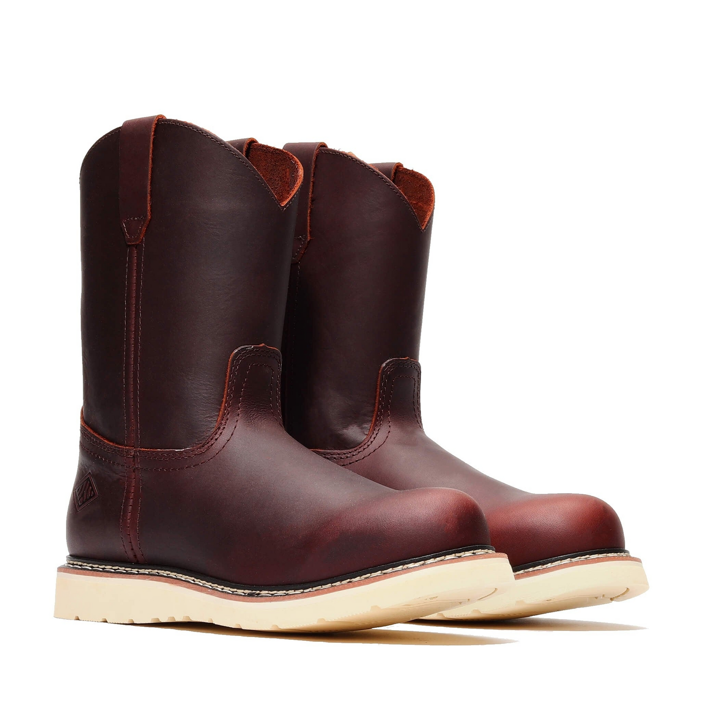 Rancher Work Boots BA-142 Burgundy Botas de trabajo vaqueras