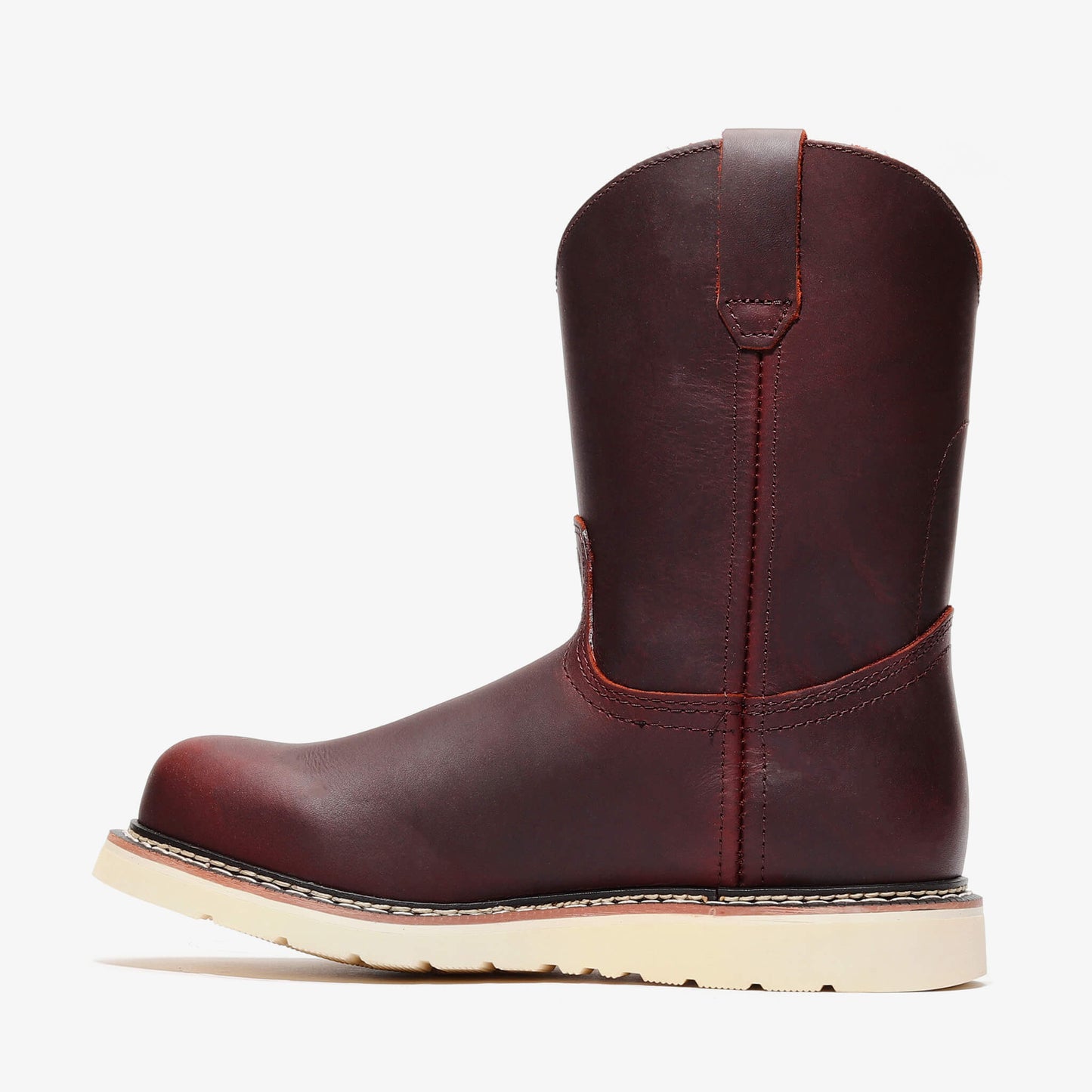 Rancher Work Boots BA-142 Burgundy Botas de trabajo vaqueras
