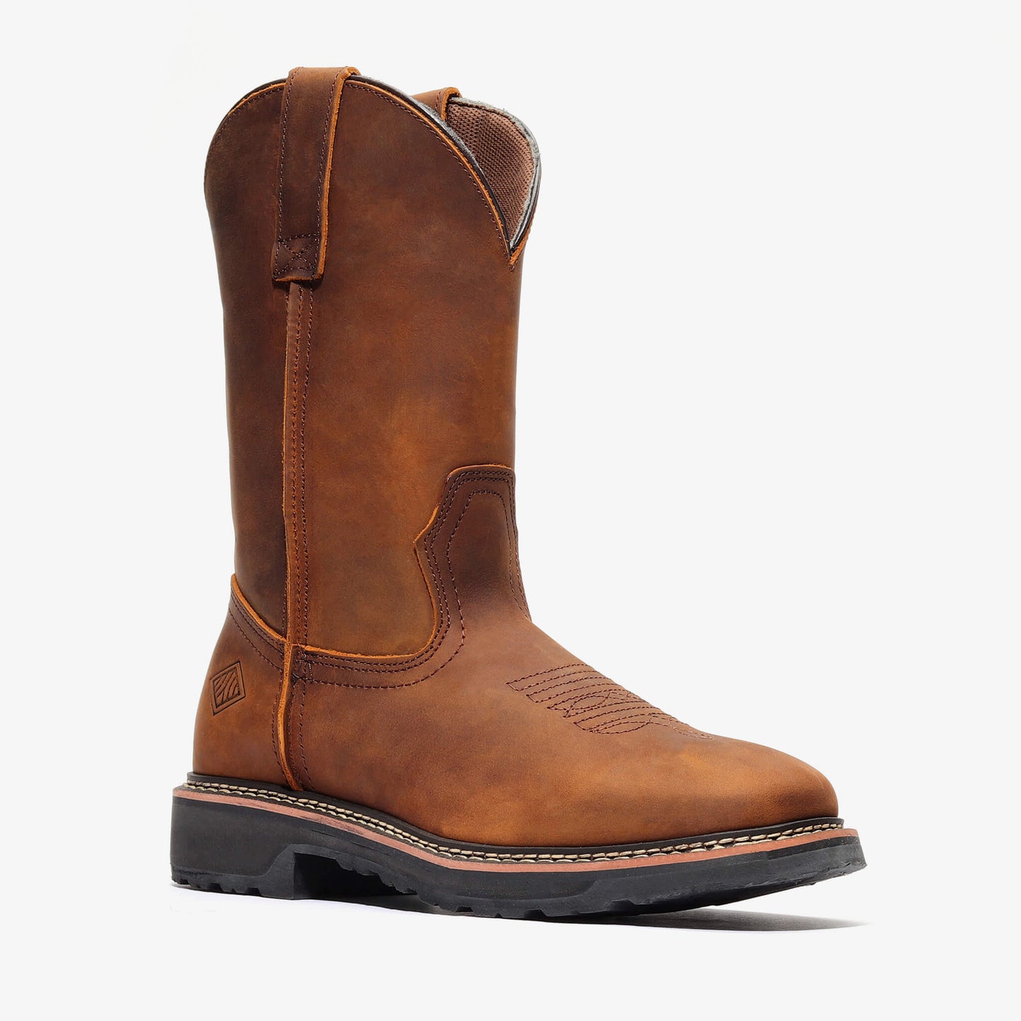 Rancher Work Boots BA-171 Crazy Brown Botas de trabajo vaqueras