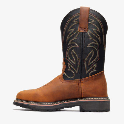 Rancher Work Boots BA-172 Crazy Brown/Black Botas de trabajo vaqueras