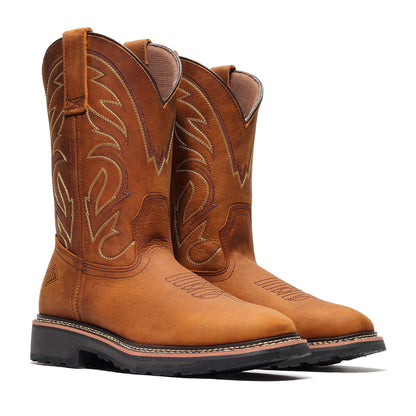 Rancher Work Boots BA-172 Crazy Brown Botas de trabajo vaqueras