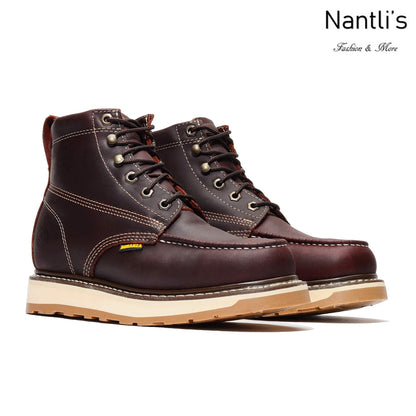 Work Boots BA-612 Burgundy Work Botas de Trabajo
