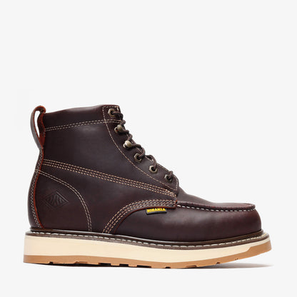 Work Boots BA-612 Burgundy Work Botas de Trabajo