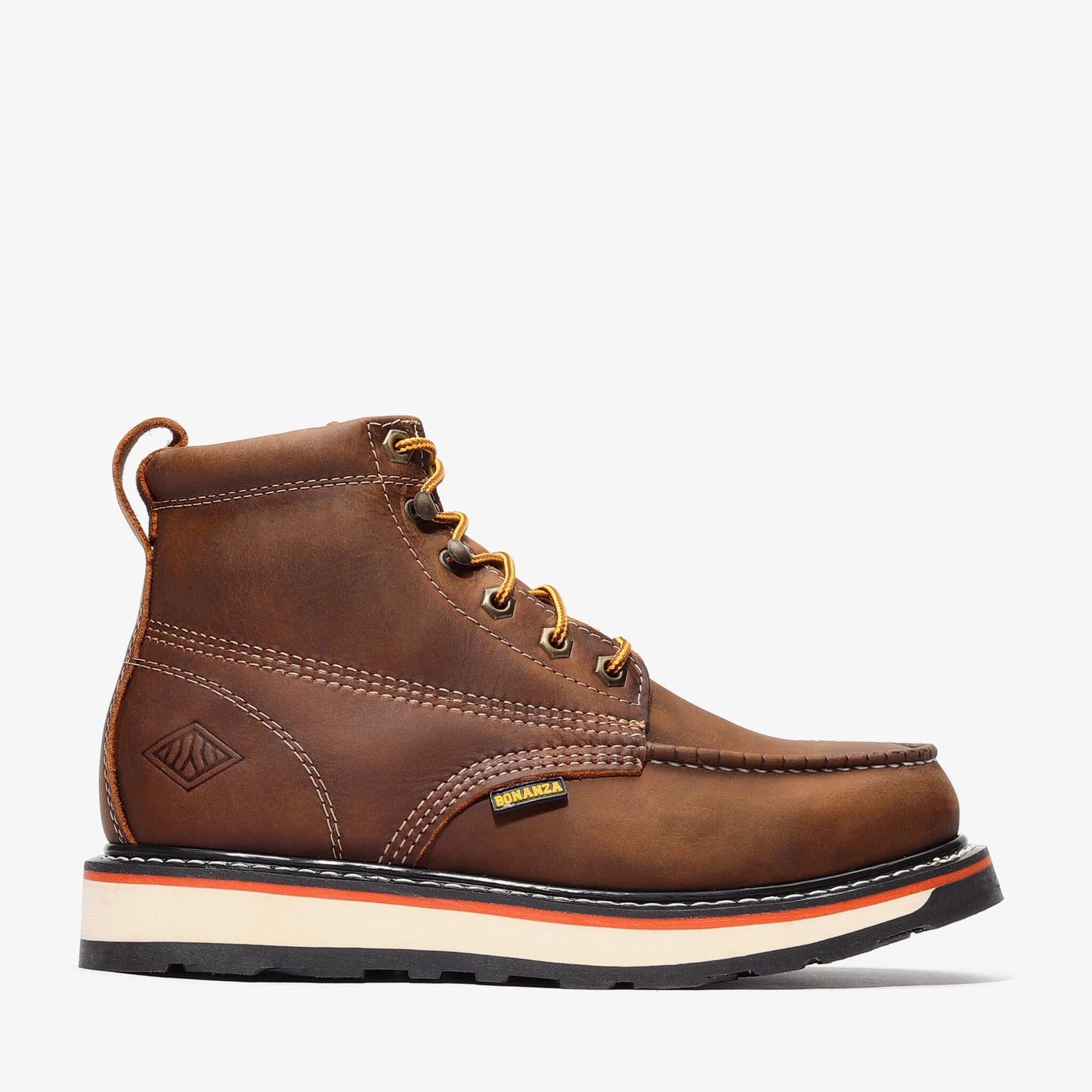 Work Boots BA-612 Crazy Brown Work Botas de Trabajo