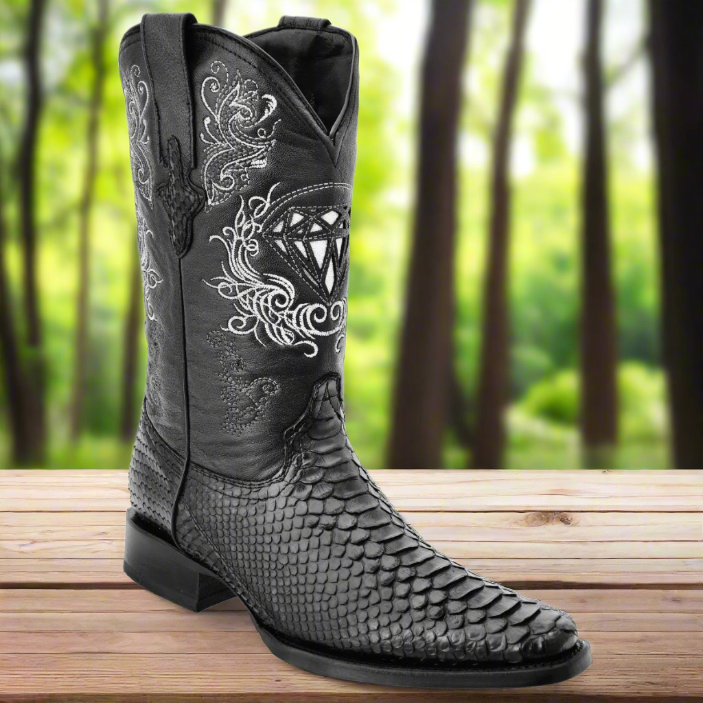 Pitón Botas Montana Para Hombre Botas Vaqueras Exoticas De Python