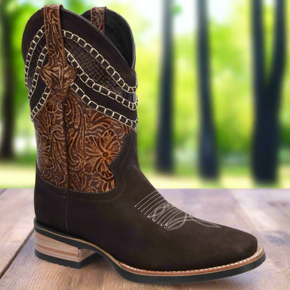 Caballo Bronco Botas Originales Para Hombres Botas Vaqueras De