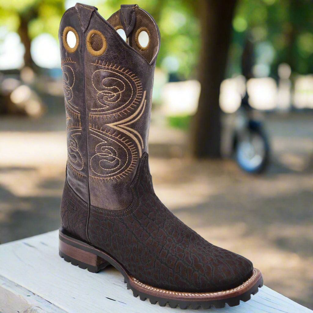 Moda Botines Texanas Hombre Botines Vaqueros Botas Cowboy Chile