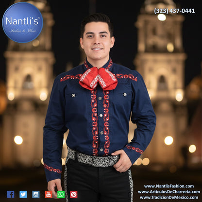 Camisa Charra para Hombre TM-WD0857 - Charro Shirt
