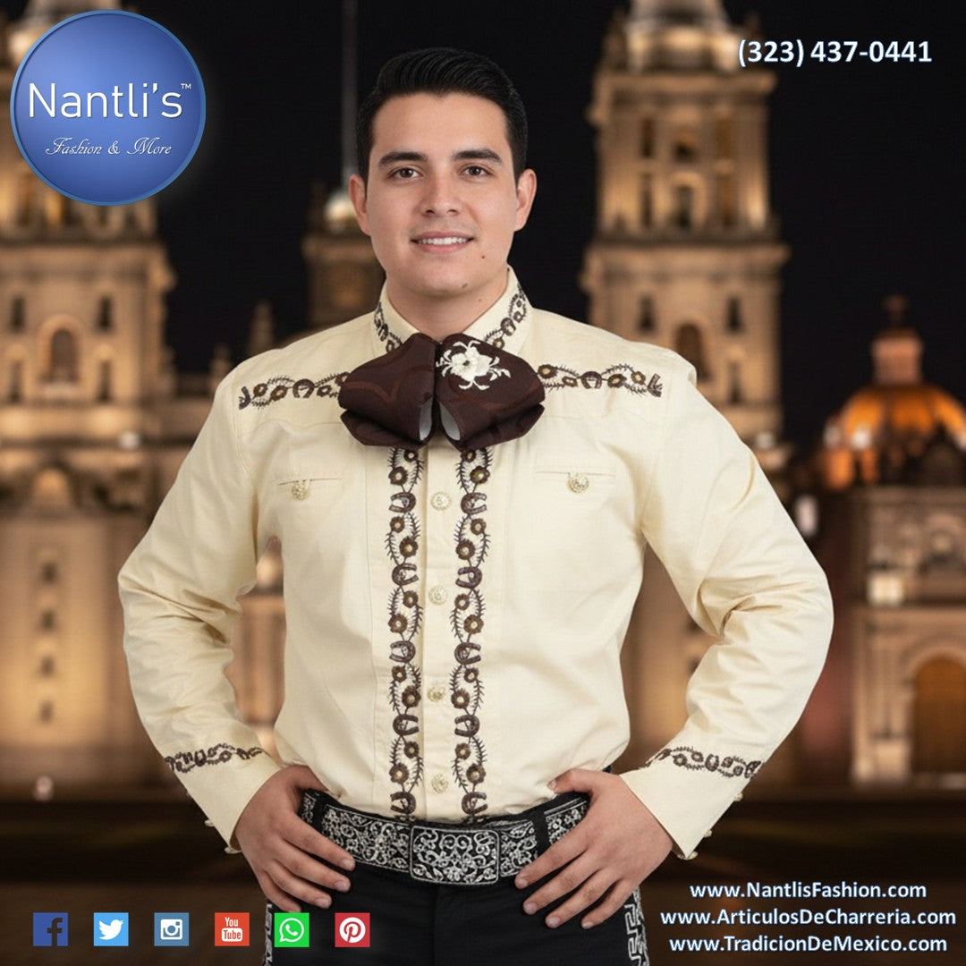Camisa Charra para Hombre TM-WD0858 - Charro Shirt