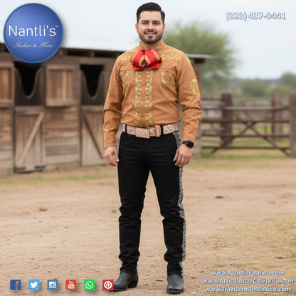 Camisa Charra para Hombre TM-WD0870 - Charro Shirt