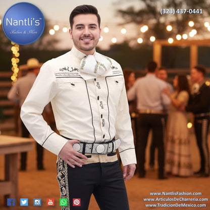 Camisa Charra para Hombre TM-WD0873 - Charro Shirt