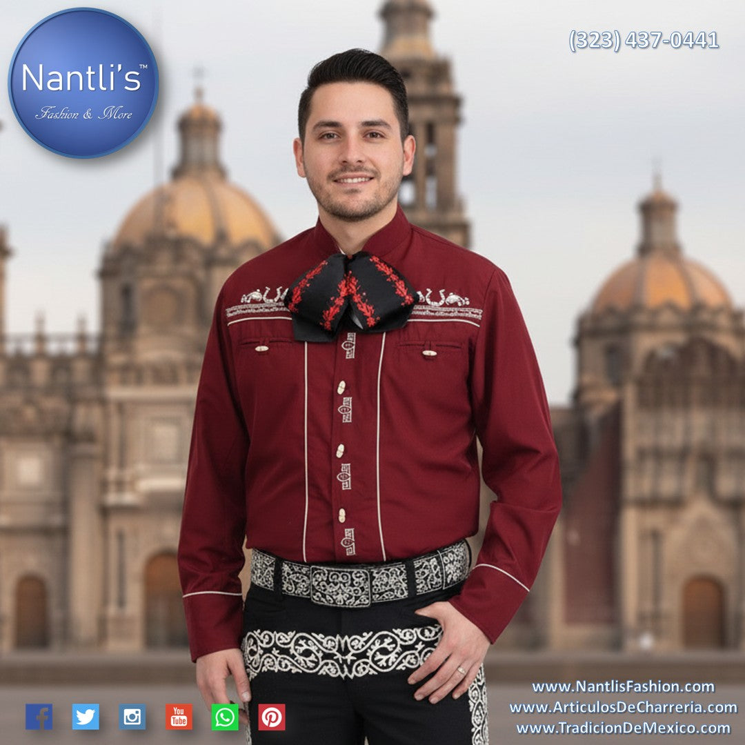 Camisa Charra para Hombre TM-WD0875 - Charro Shirt